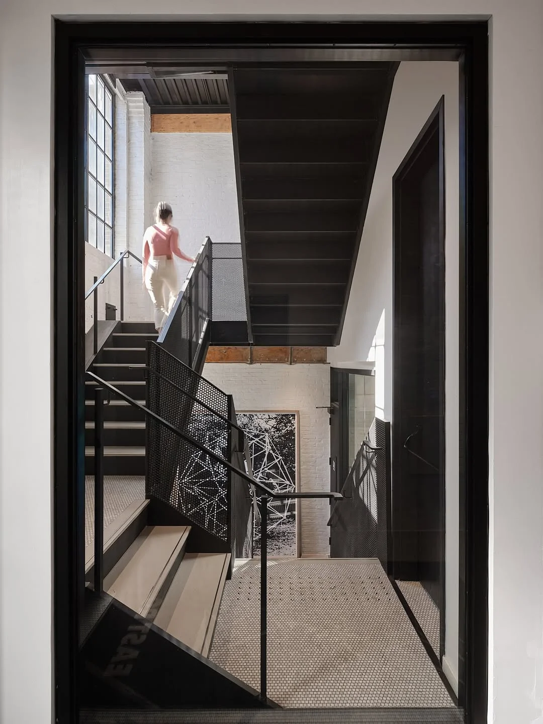 Industrial Style Staircase