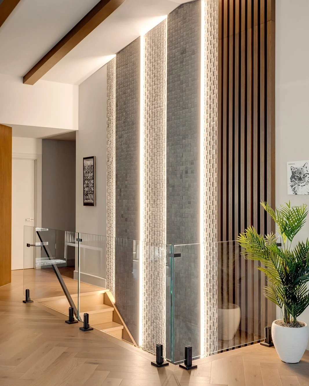 Modern Staircase Wall Decor