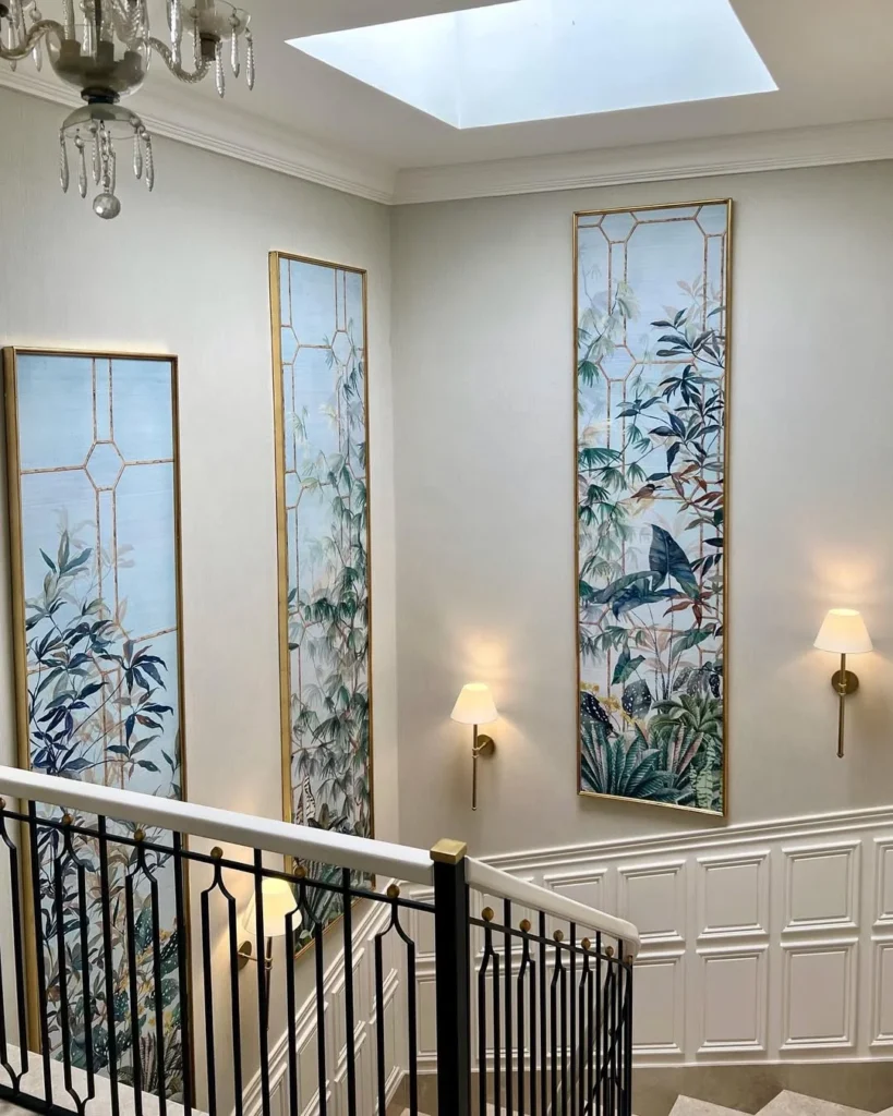 Staircase Accent Wall Design