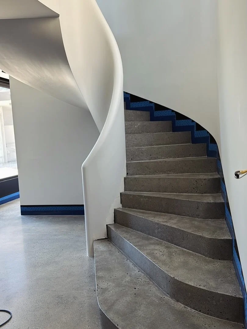 Minimalist Concrete Staircase