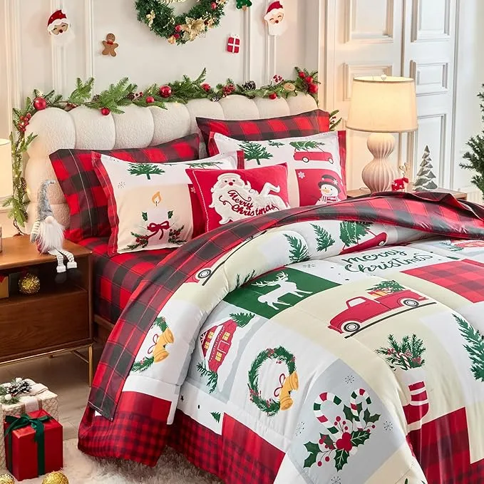 15 Christmas bedding ideas for a Cozy Holiday Home 41 81C3qqMKEL. AC SX679
