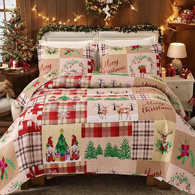 15 Christmas bedding ideas for a Cozy Holiday Home 17 81FJbD3jIRL. AC SX679