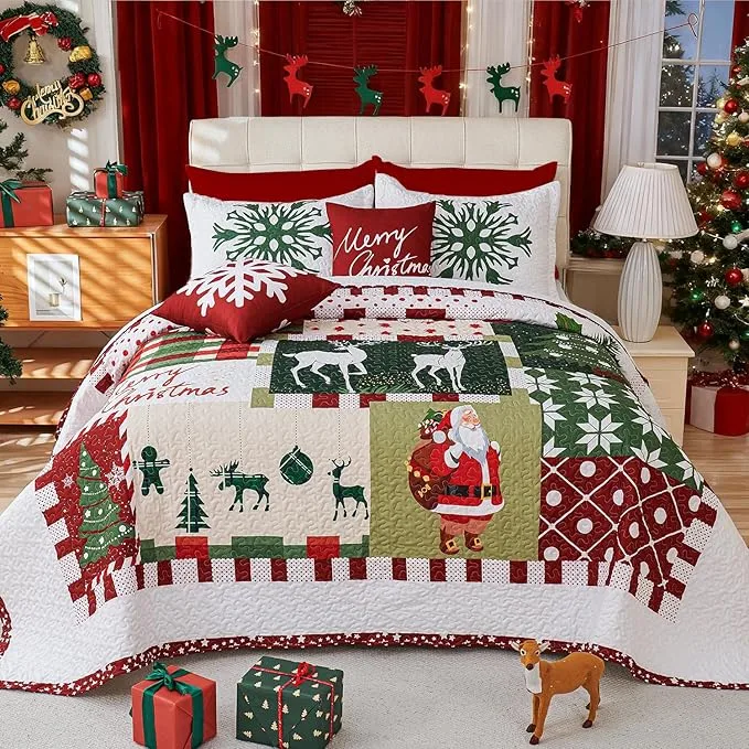 15 Christmas bedding ideas for a Cozy Holiday Home 39 81zzprr74L. AC SX679