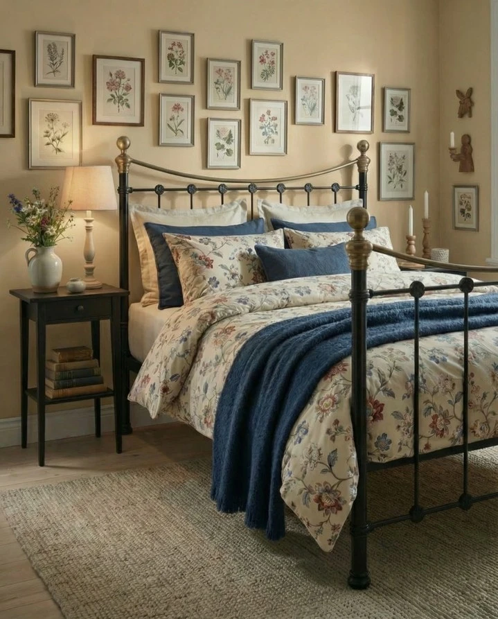 15 Vintage Floral Bedding for a Dreamy Bedroom 3 Antique Botanical Patterns