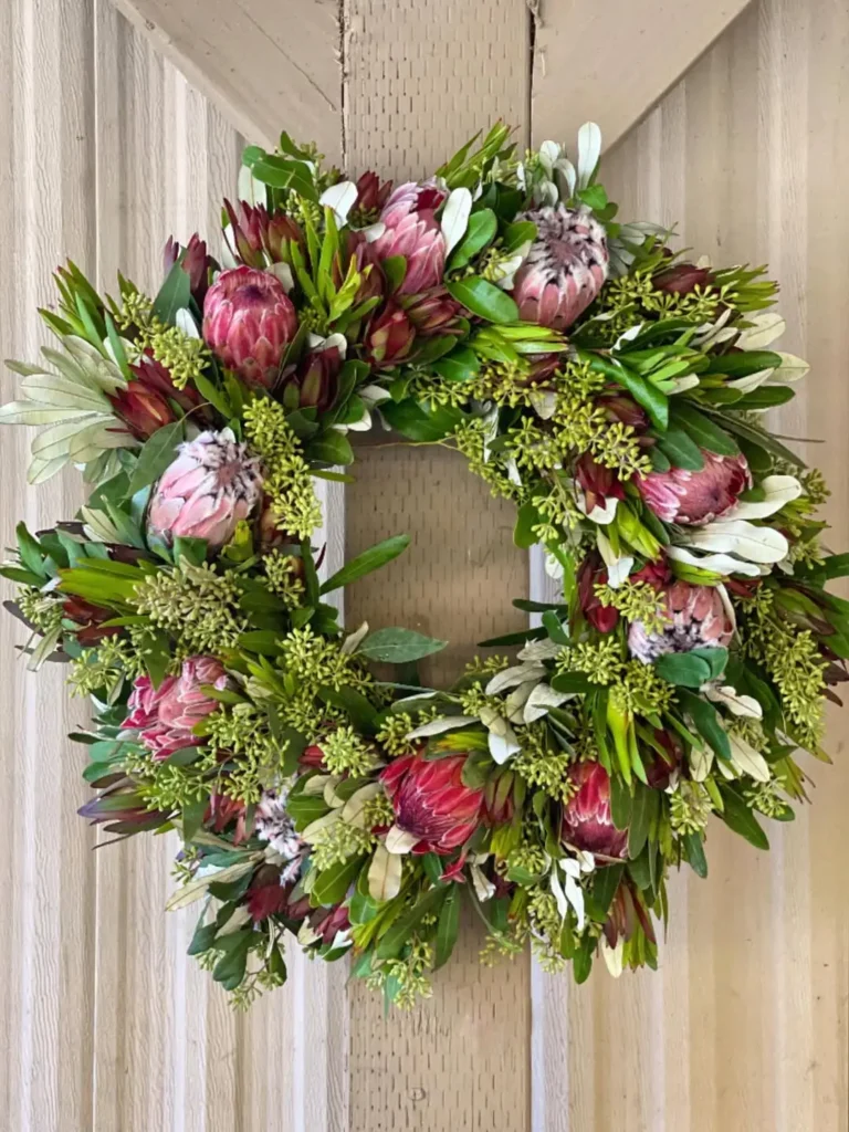 Spring wreath alternatives