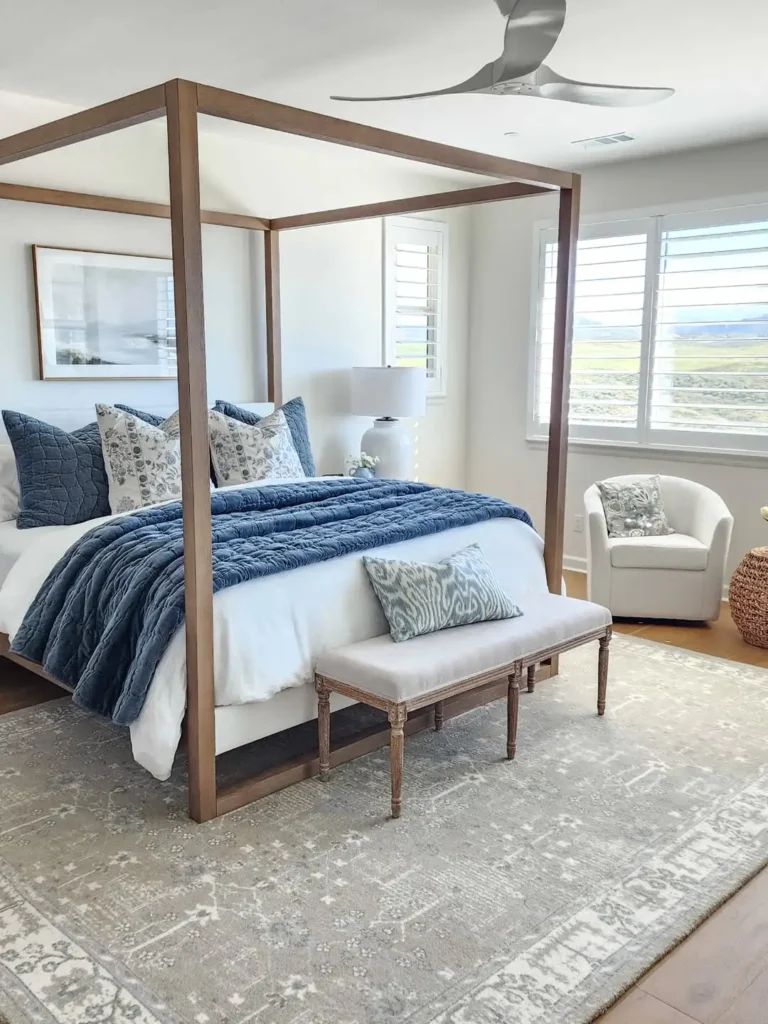 Blue and White Coastal Style