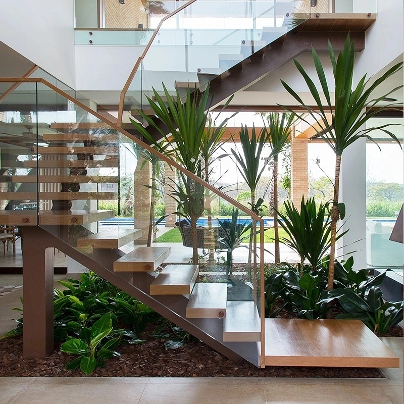 15 Staircase Decor Ideas to Elevate Your Home 27 Staircase Plants and Greenery