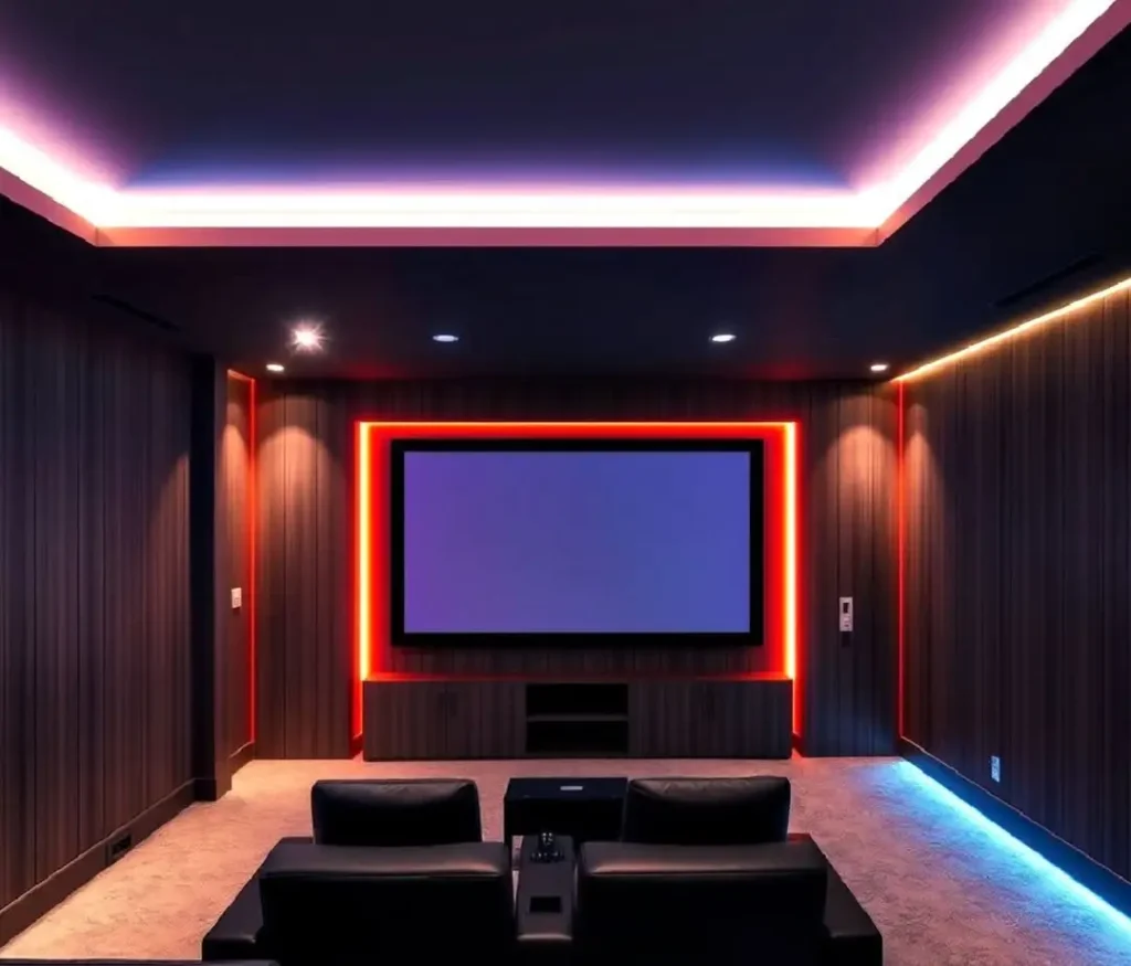 Home Theater Lighting Ideas