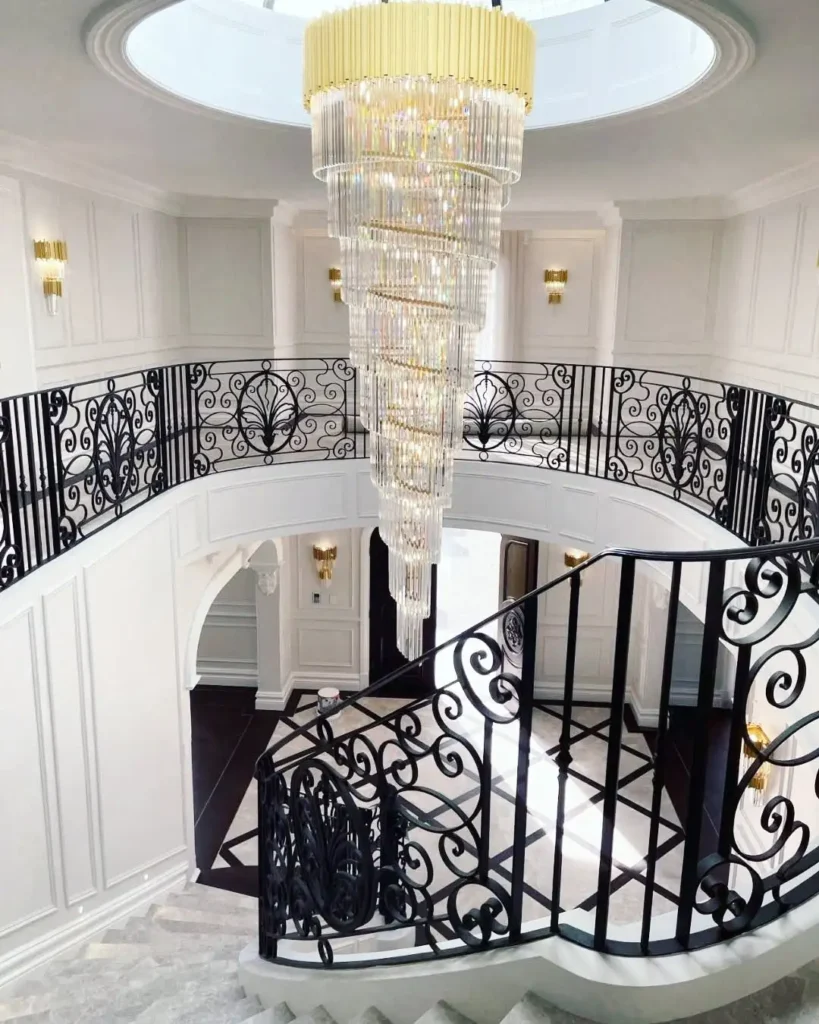 15 Iron Staircase Railing Ideas for Stylish Homes 9 Decorative Iron Stair Railing