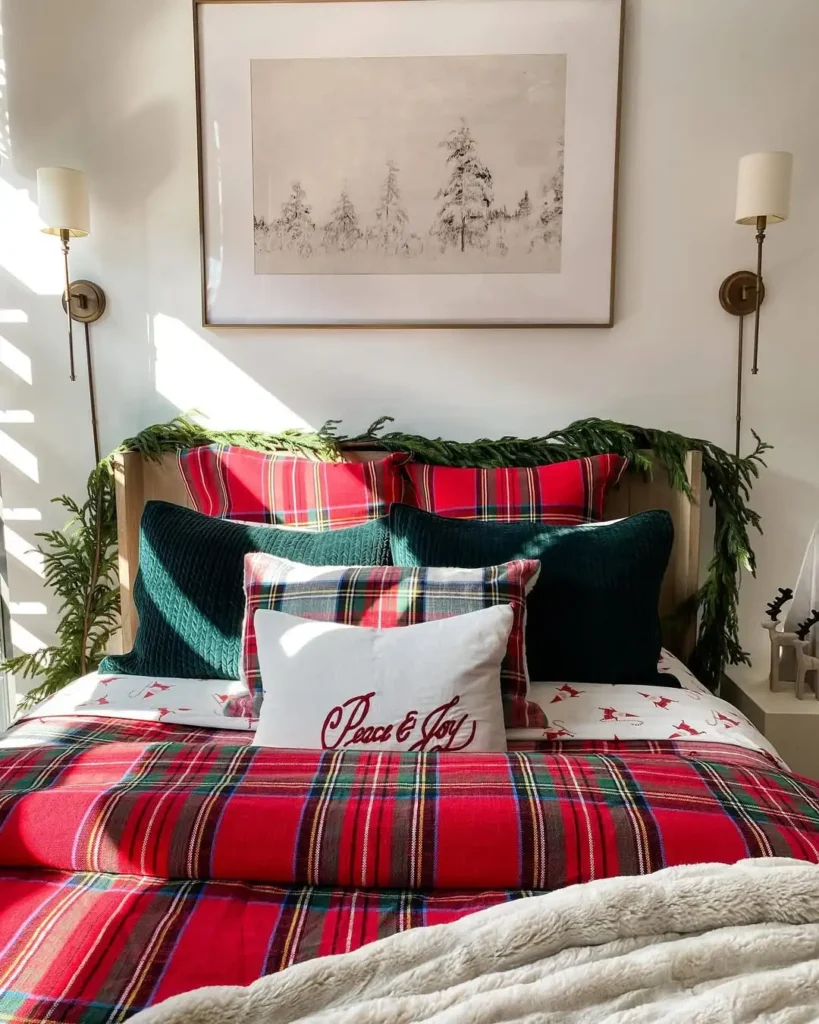 15 Christmas bedding ideas for a Cozy Holiday Home 1 Red and Green Bedding Sets