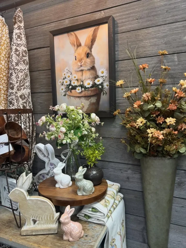 20 Easter Decor Ideas to Refresh Your Home 37 Rustic Farmhouse Easter Decor