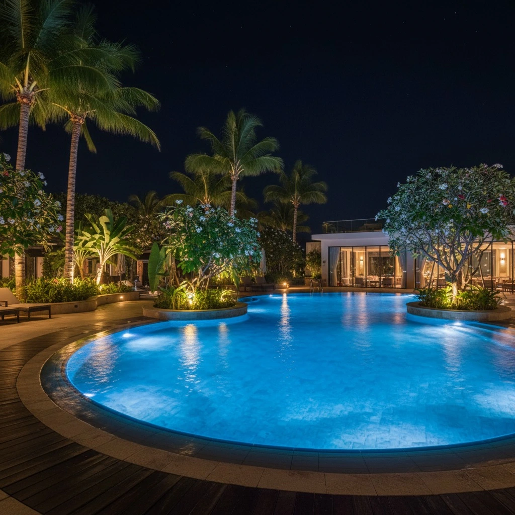 Poolside Lighting Effects