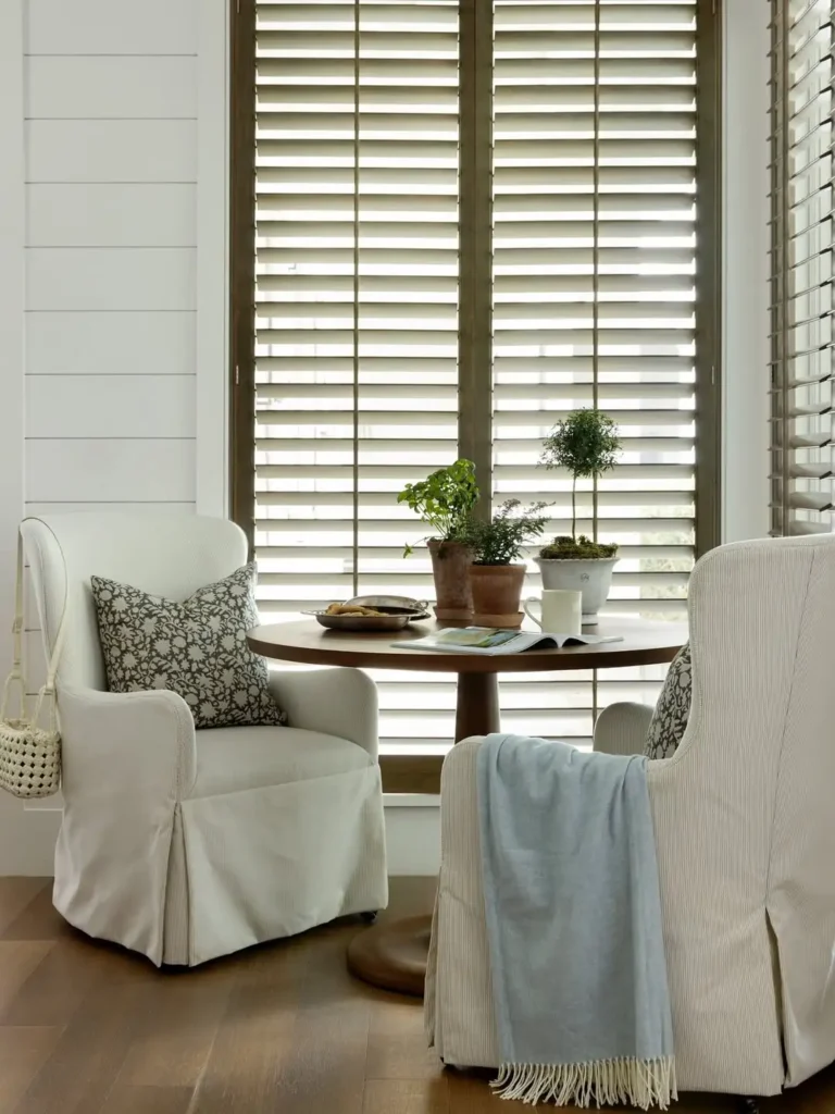 Cozy seating corners