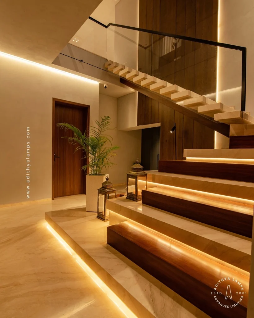 15 Staircase Decor Ideas to Elevate Your Home 13 Staircase Lighting Decor