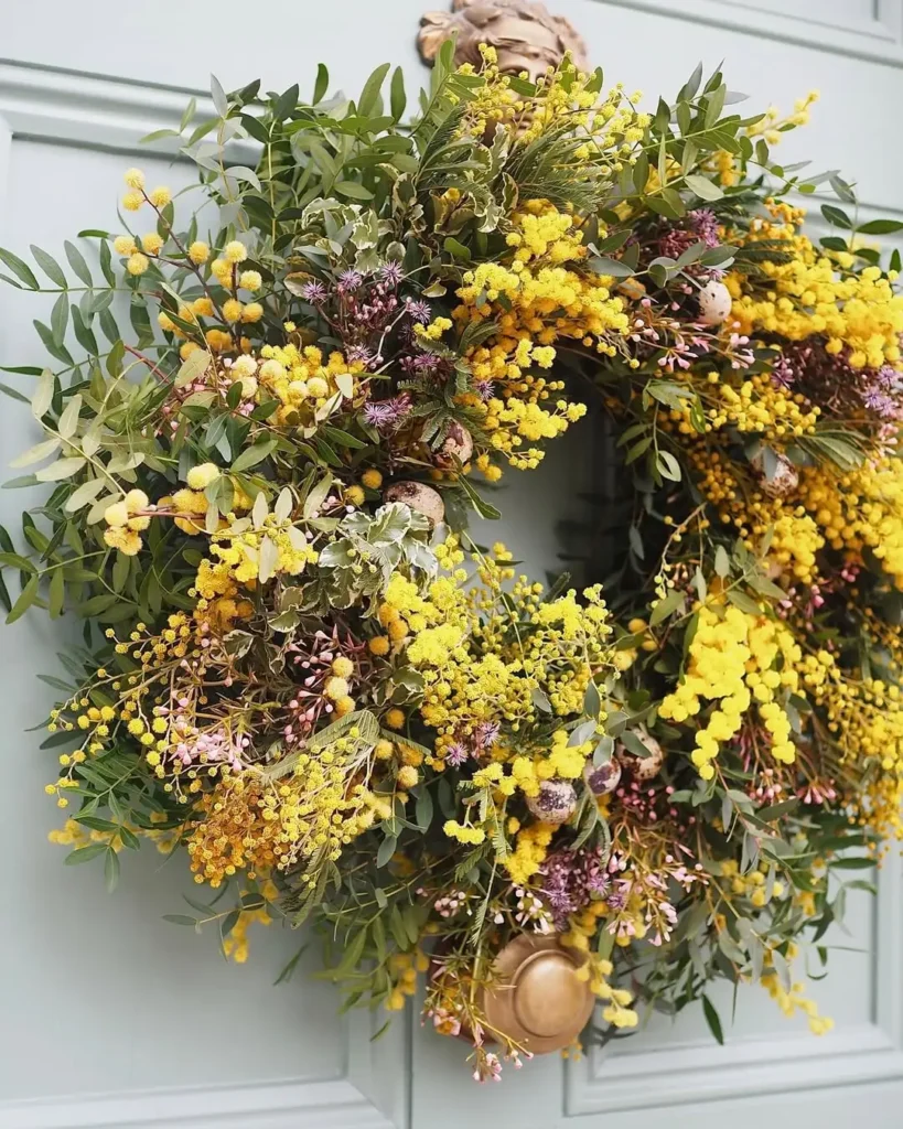 15 Spring wreath for front door ideas you'll love 35 DIY Handmade Spring Wreaths