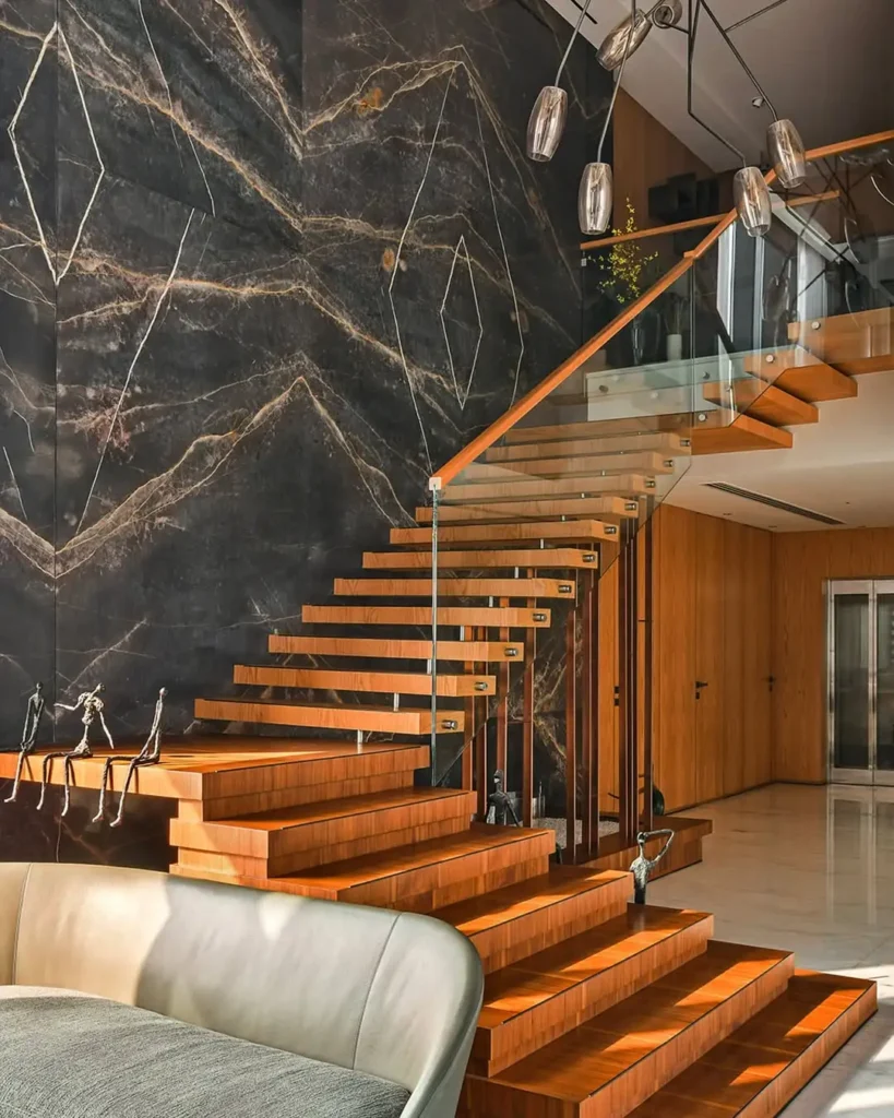 Modern Living Room Staircase