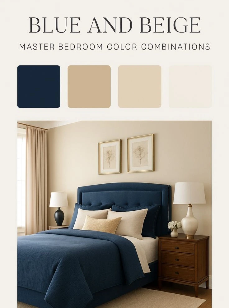Blue and Beige Combinations