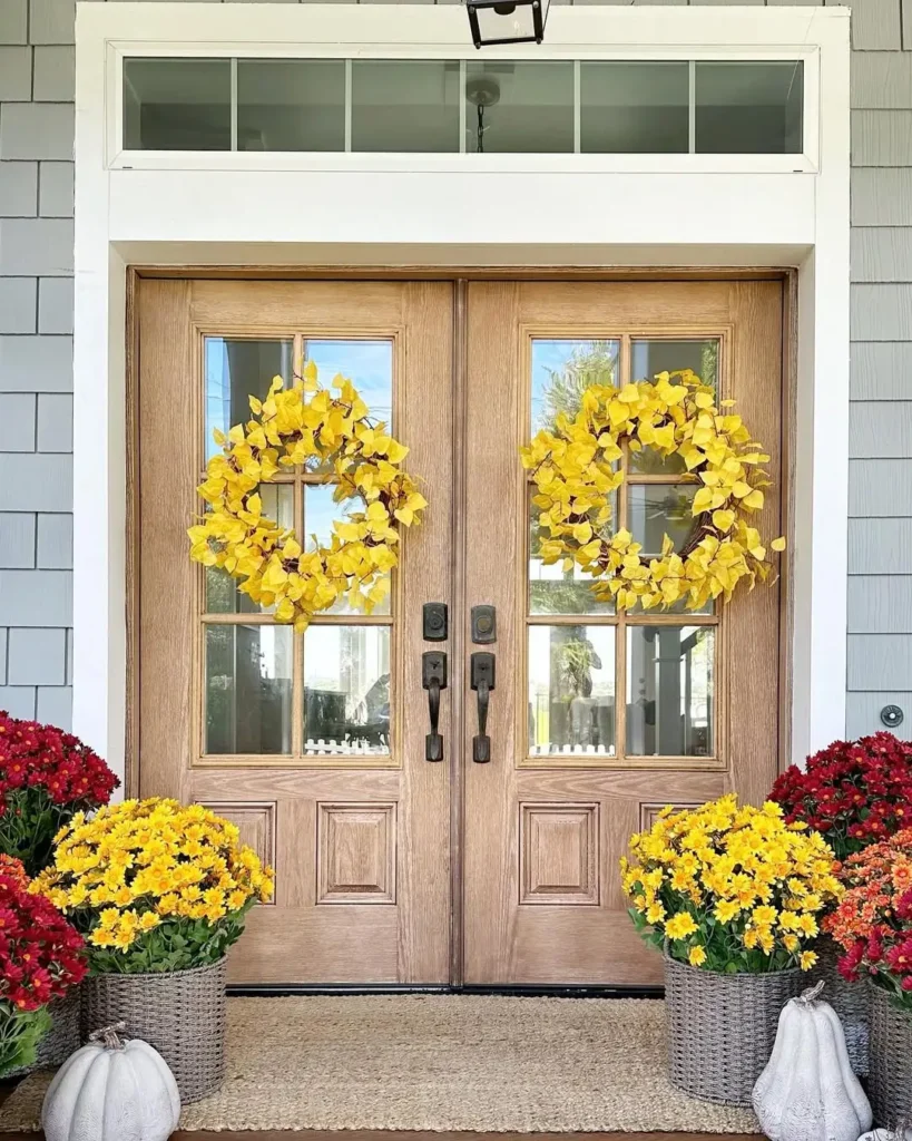 Bright and cheerful yellow touches
