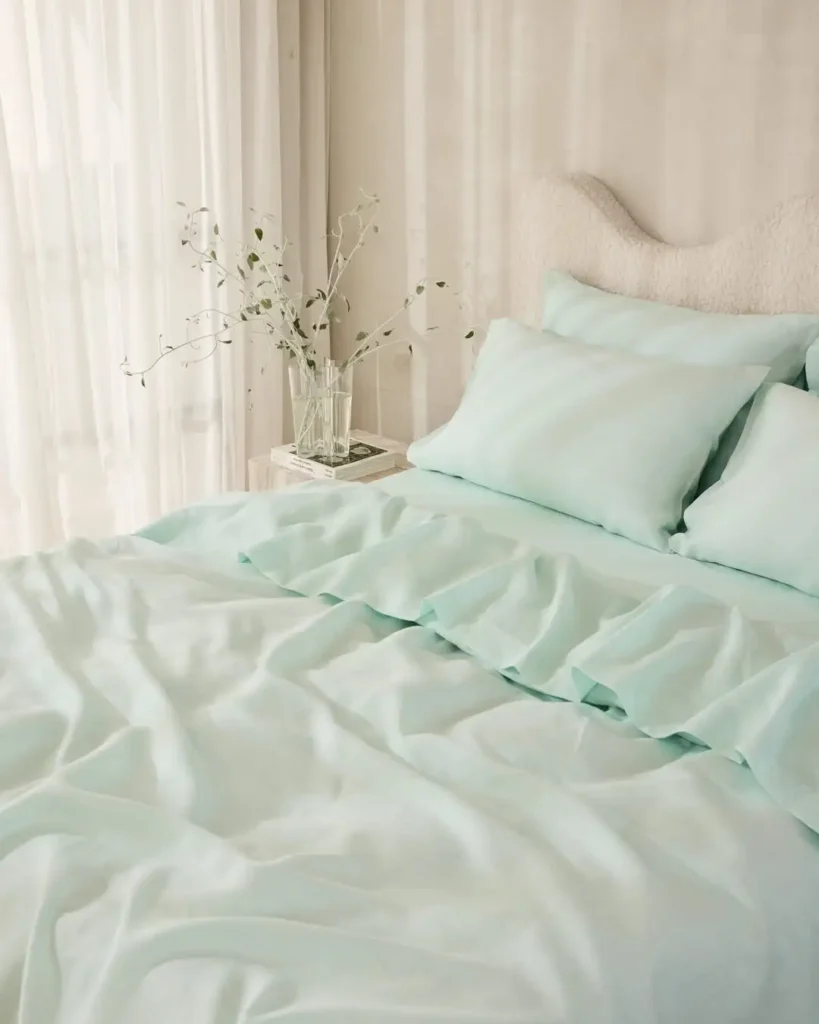Mint Green Fresh Bedding