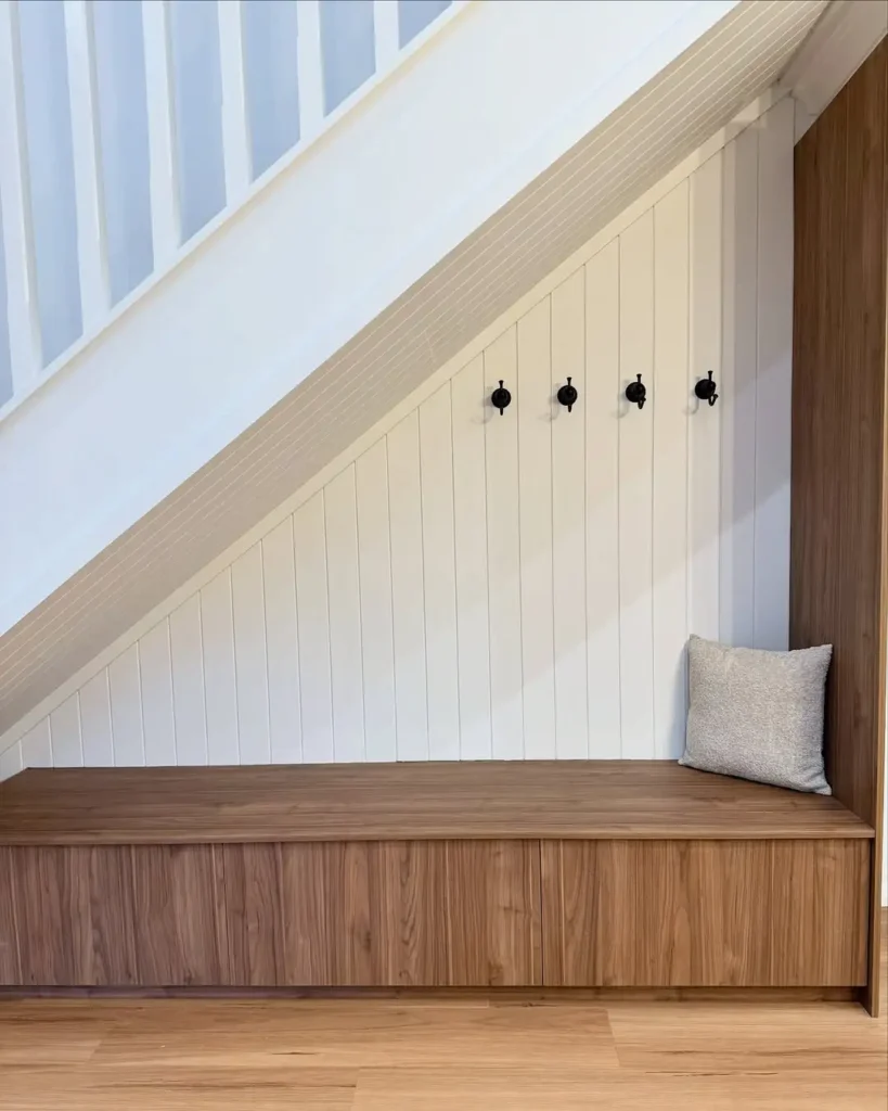 Custom Under-Stairs Built-Ins