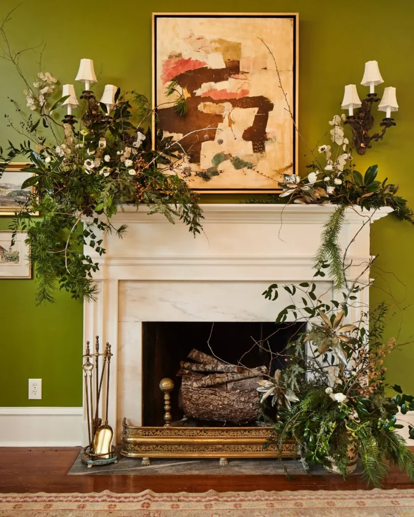 15 Spring mantle decor ideas for a fresh home look 35 Nature Inspired Mantel Details