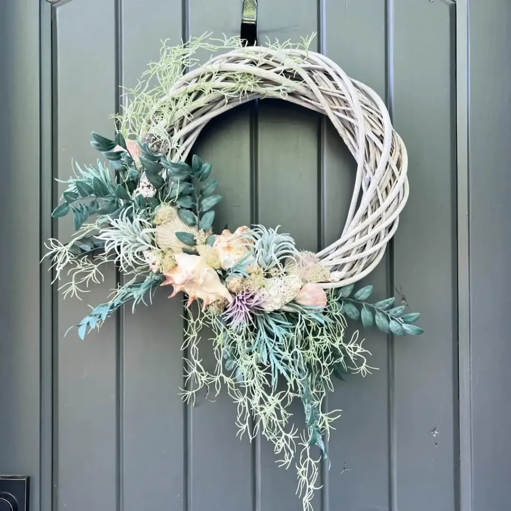 15 Spring wreath for front door ideas you'll love 11 Farmhouse Spring Wreath Looks