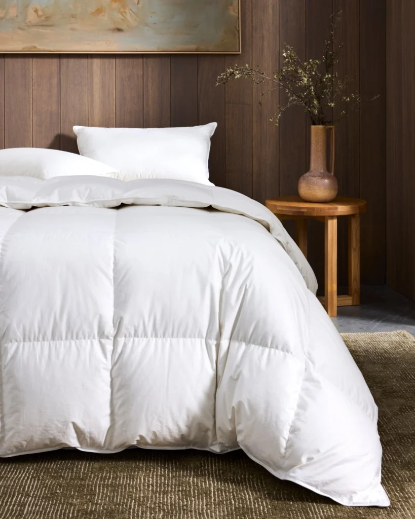 White Hotel Style Bedding