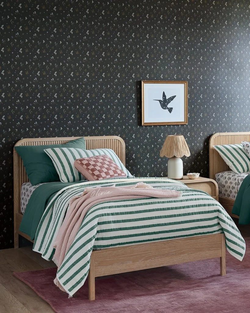 Bold Contrast Stripe Bedding