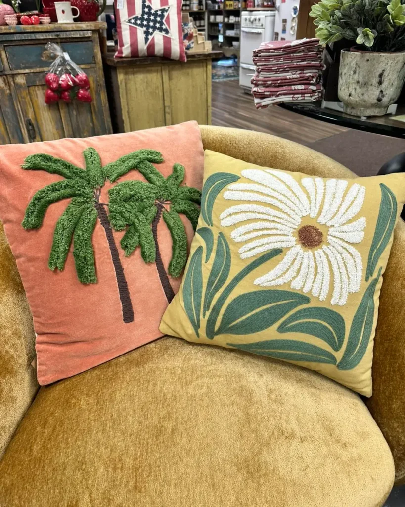 Need an easy way to transition your home from winter to spring Swap out your throw pillows