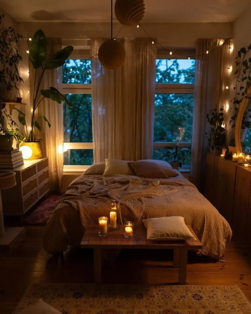 20 Bedroom Lighting Ideas for a Cozy Glow 45 Romantic Candlelight Effect