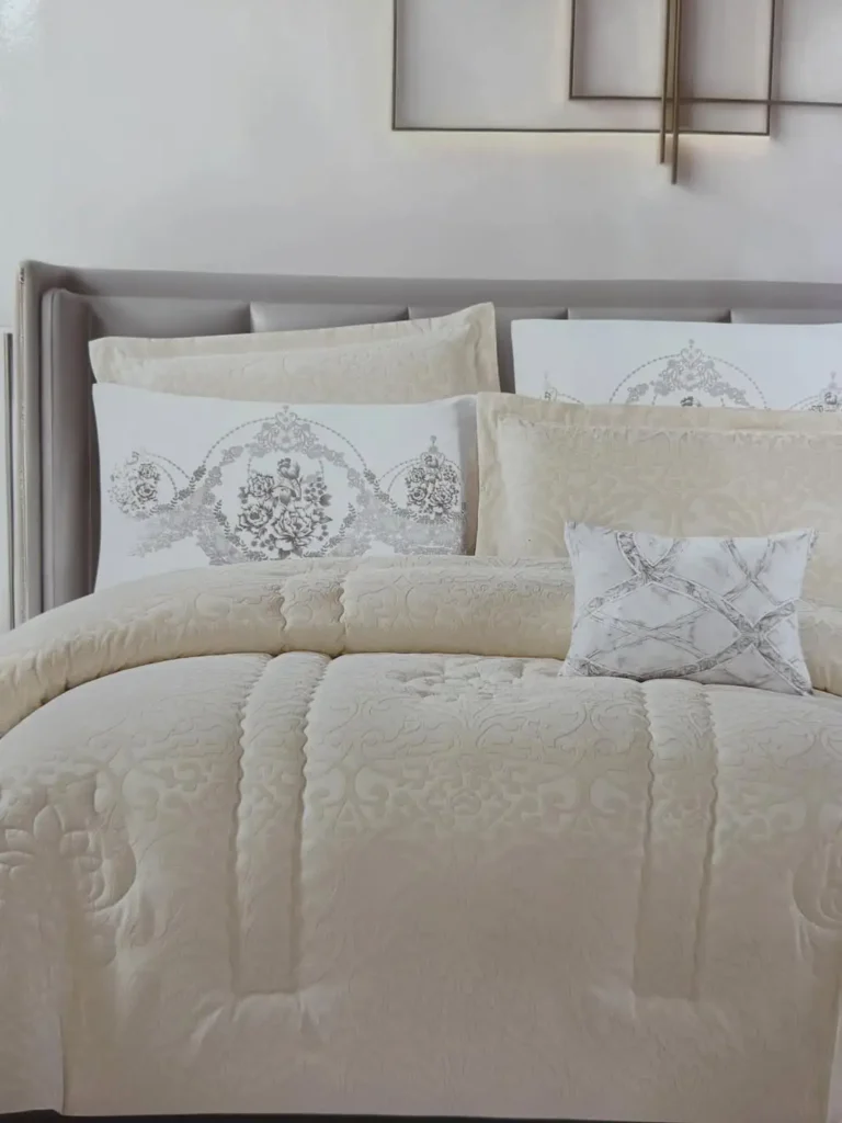Soft Ivory Bedding Tones