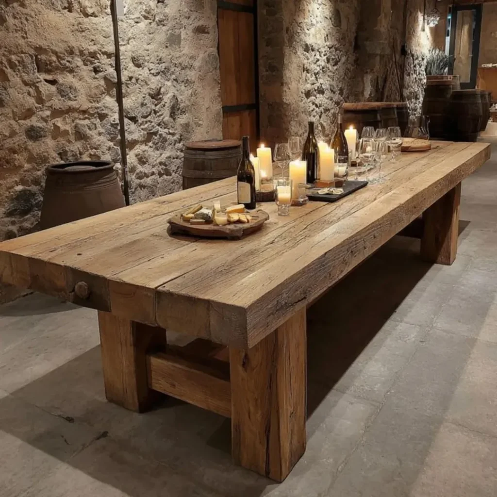 15 Spring Tablescapes Ideas for Fresh Gatherings 31 Natural Wood Table Elements