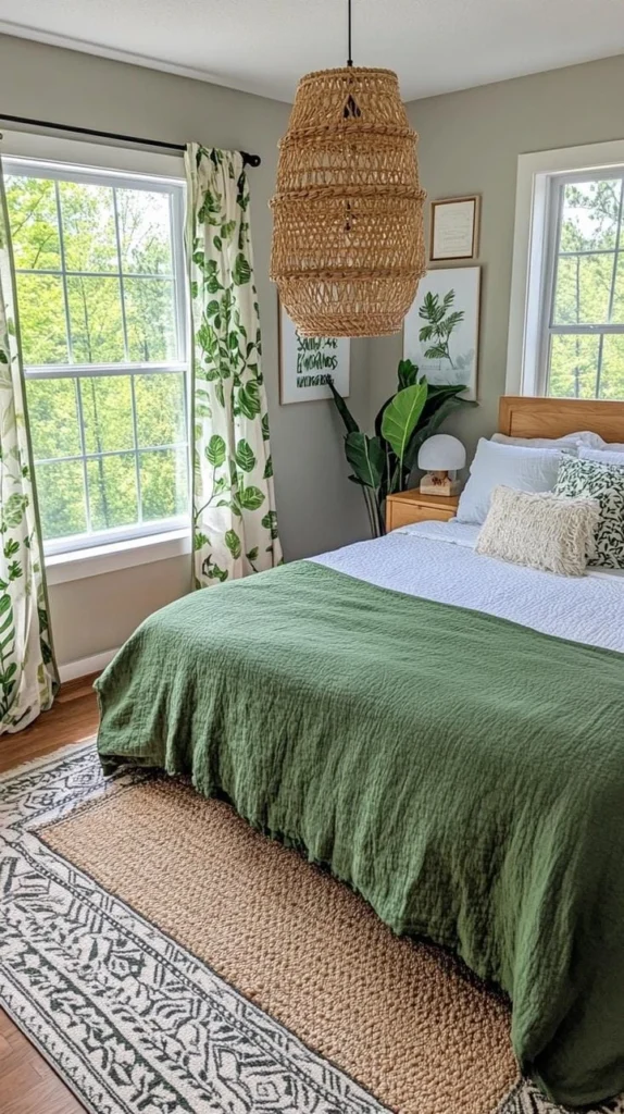 Green and White Combinations