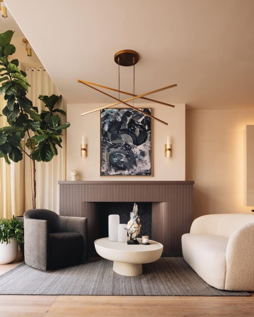 Geometric Mid-Century Silhouettes