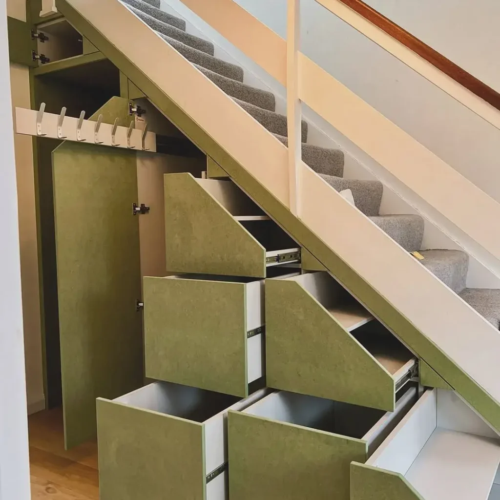 Staircase Drawers Storage
