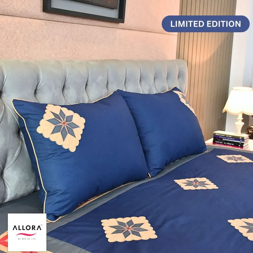 Royal Blue Statement Bedding