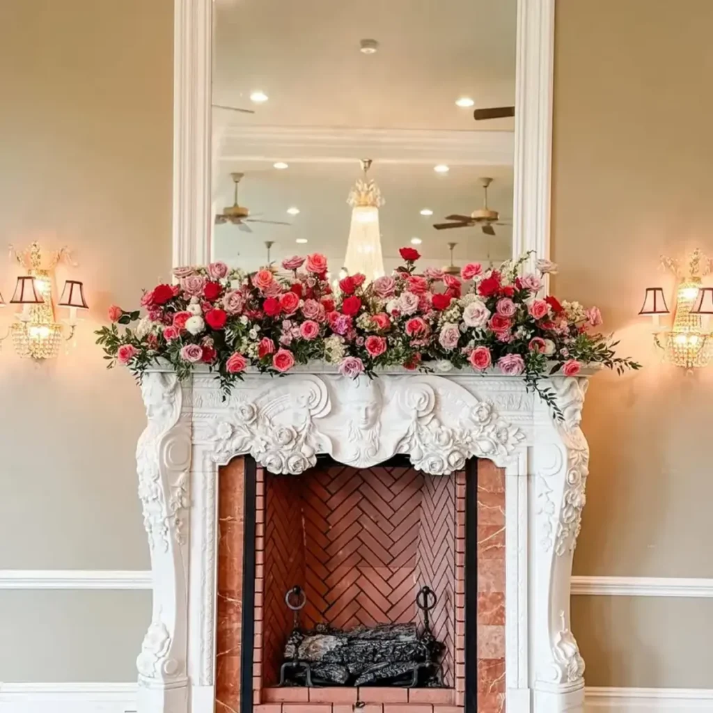 15 Spring mantle decor ideas for a fresh home look 2 Spring mantle decor