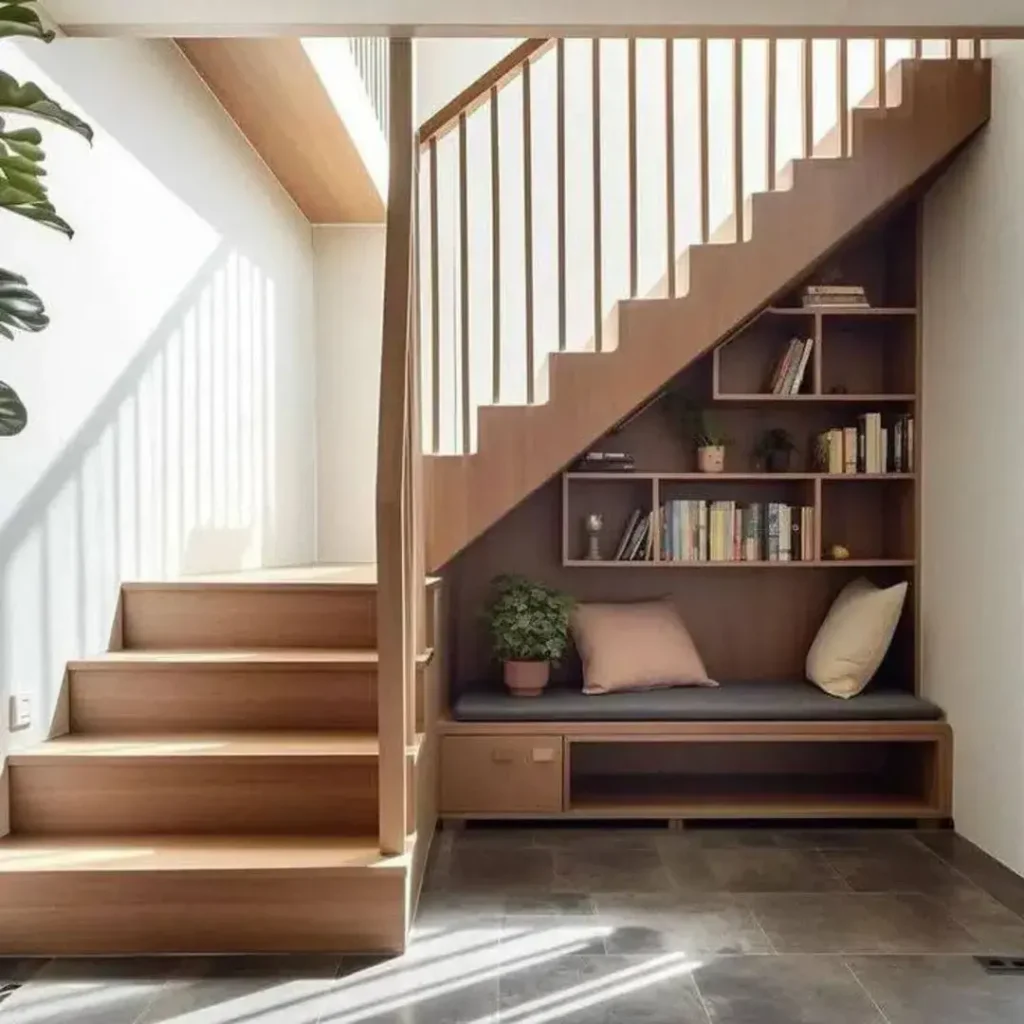 Living Room Staircase Ideas