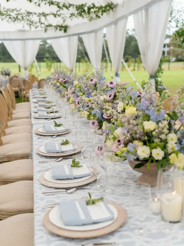 15 Spring Tablescapes Ideas for Fresh Gatherings 3 Pastel Table Color Palettes