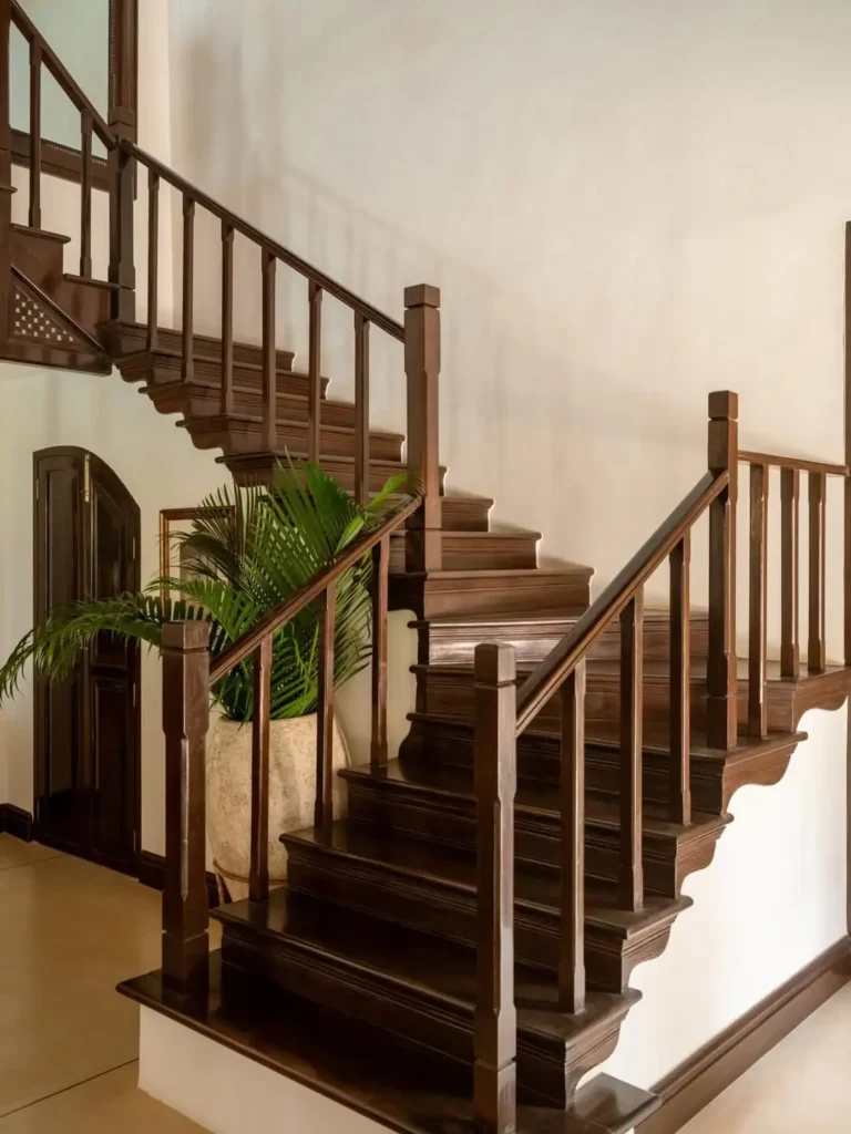Traditional Wooden Staircase