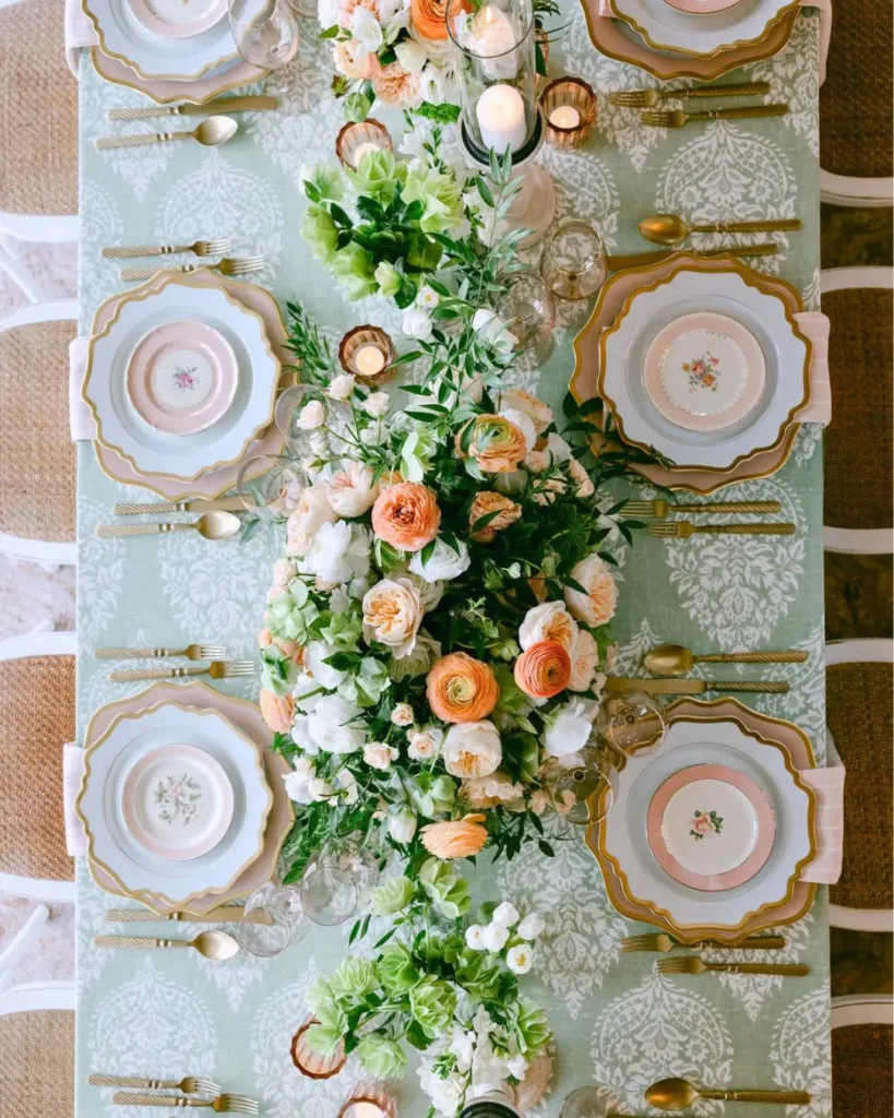 15 Fresh Easter Tablescapes for a Stylish Spring Table 45 Modern Easter Tablescape Ideas