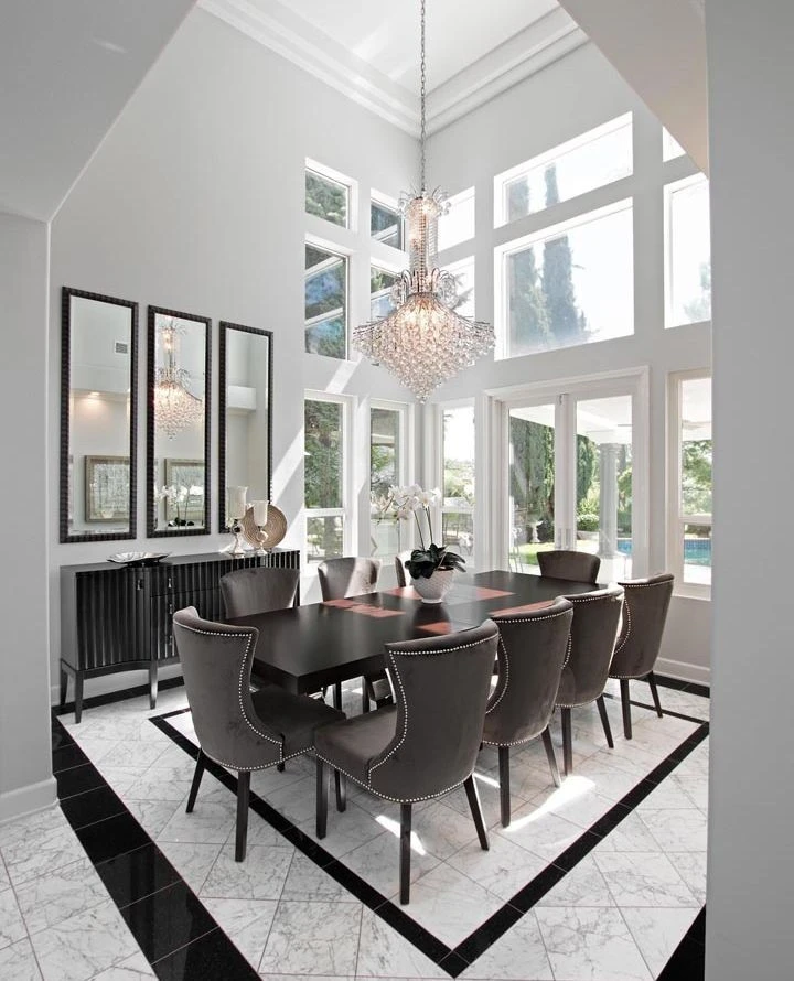 High Ceiling Dining Solutions