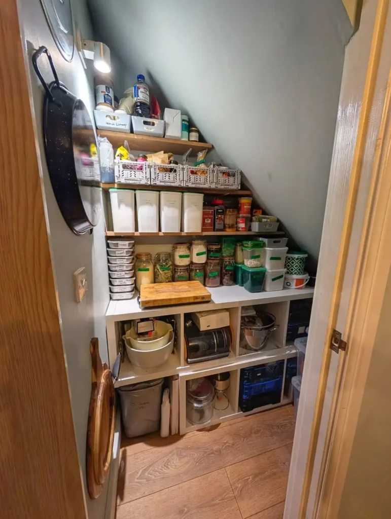 Under Stairs Pantry Storage