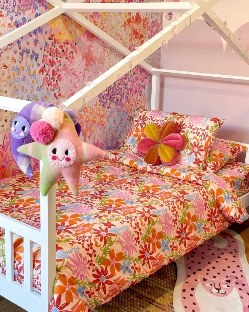 25 Floral Bedding Ideas for a Fresh Bedroom Look 51 Kids Floral Bedding Ideas Playful Blooms