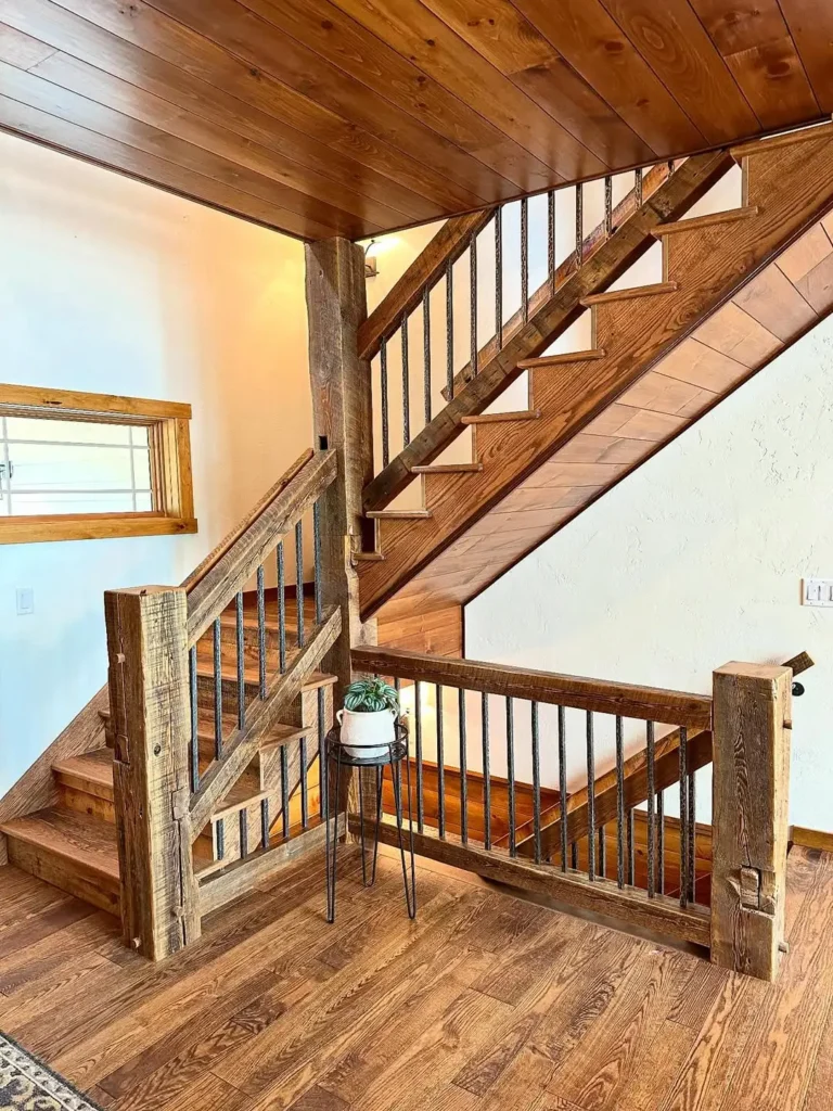 15 Staircase Decor Ideas to Elevate Your Home 33 Rustic Staircase Decor
