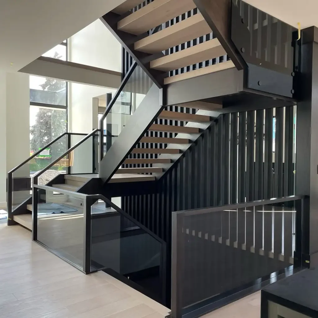 14 Black Staircase Ideas That Elevate Your Home 3 Modern Black Staircase