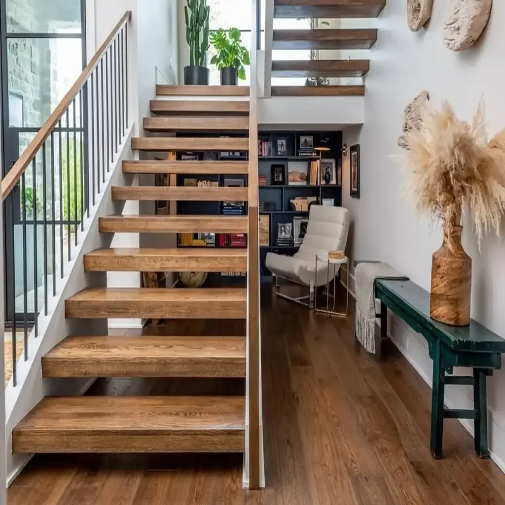 11 Wooden Staircase Ideas for a Stylish Home 1 Wooden Staircase