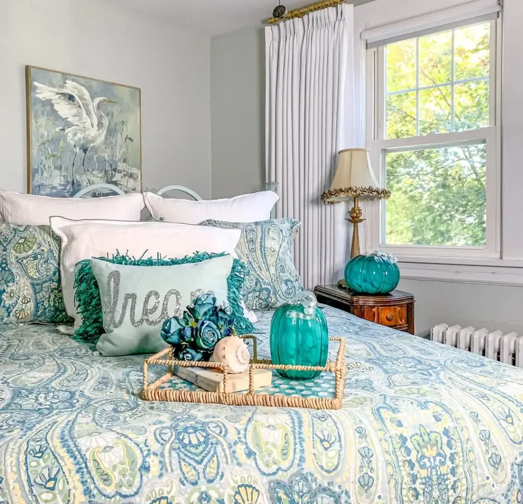 Coastal Cottage Blue Bedding
