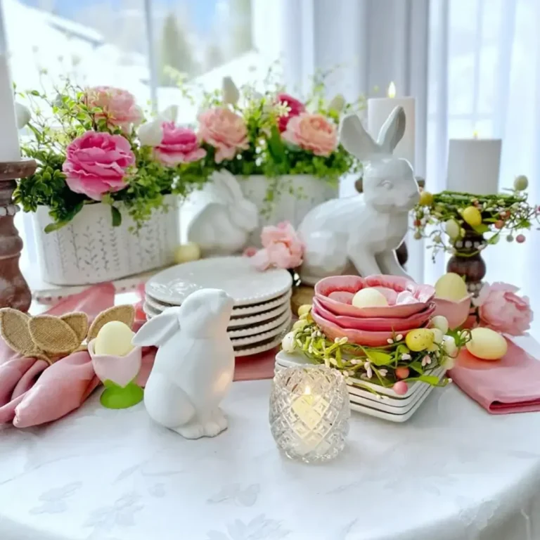 easter tablescapes