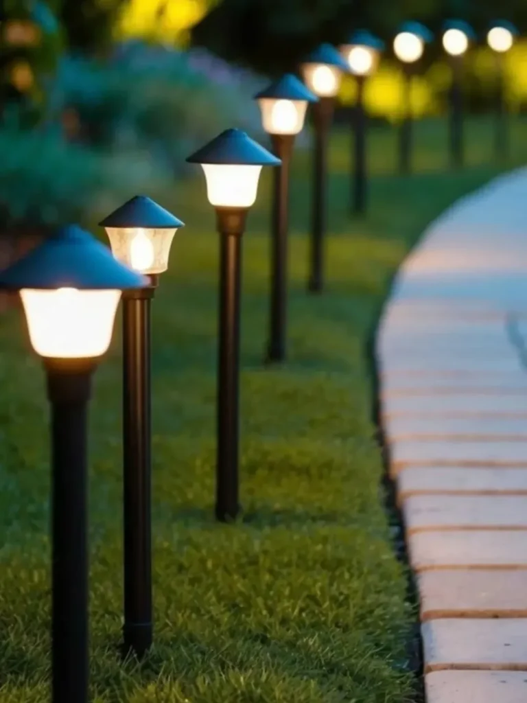 Solar Powered Outdoor Lights